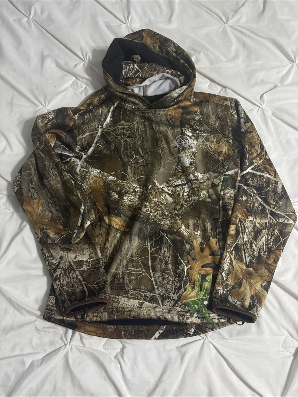 Boys Realtree Camo Hooded Pullover